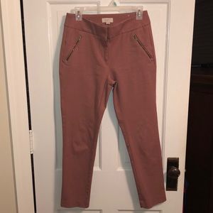 Loft Skinny Ankle cropped dress pant